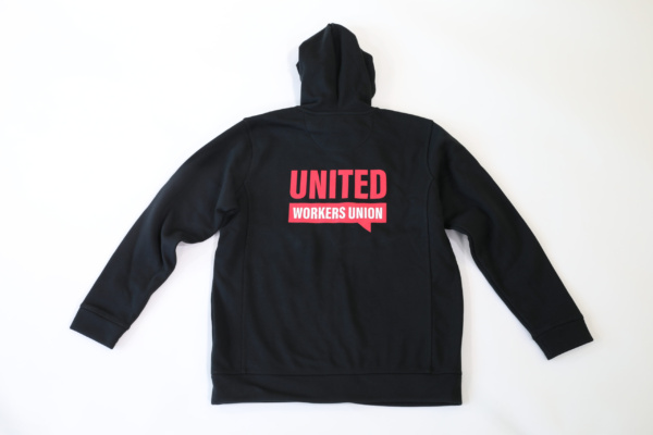 Black Zip Up Hoodie